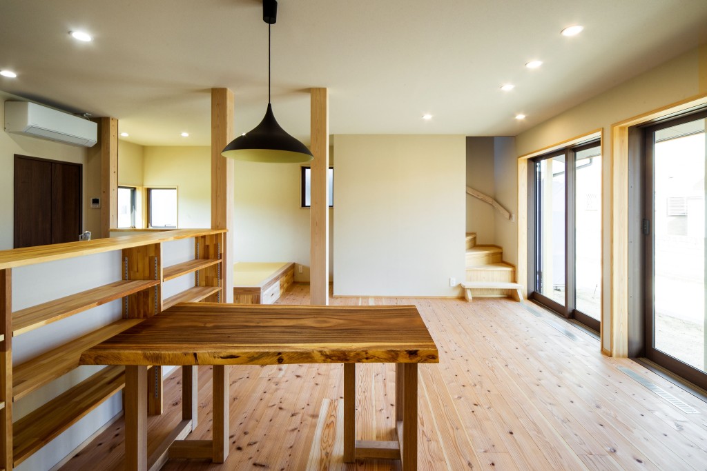 小上がりのある家