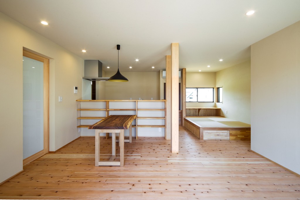 小上がりのある家