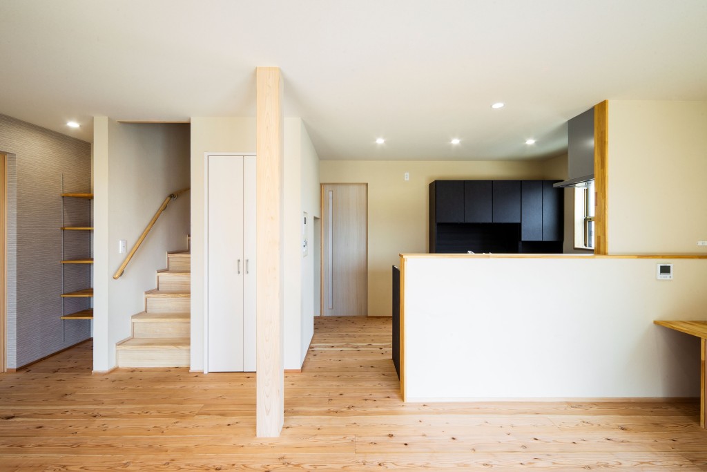 大黒柱のある家