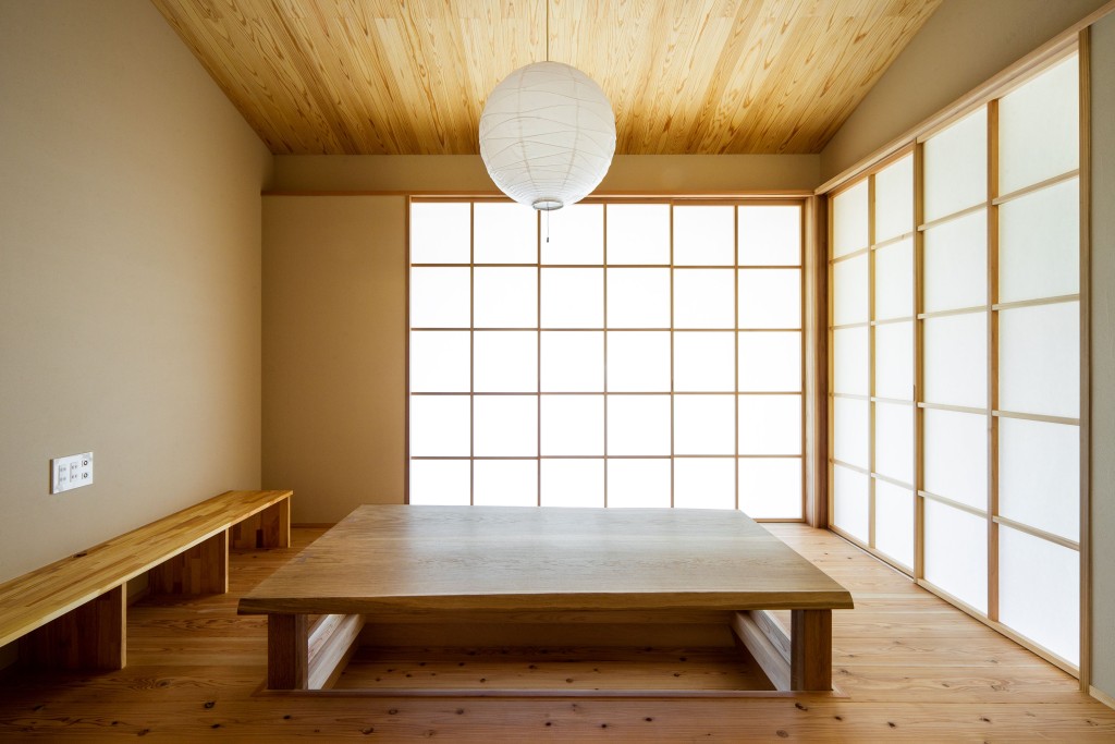 スキップフロアのある家