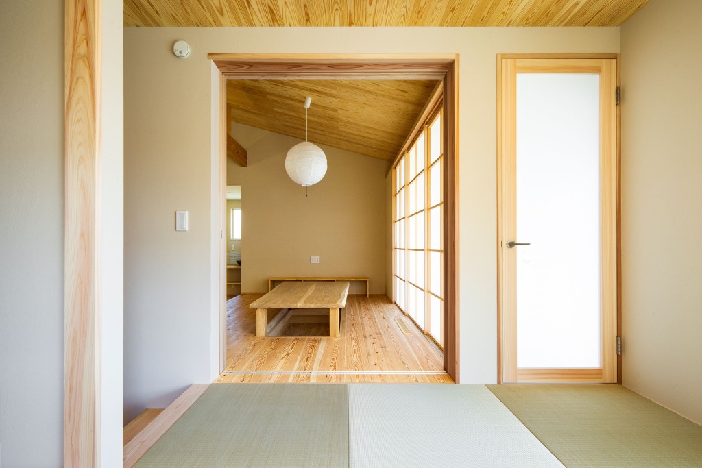 スキップフロアのある家