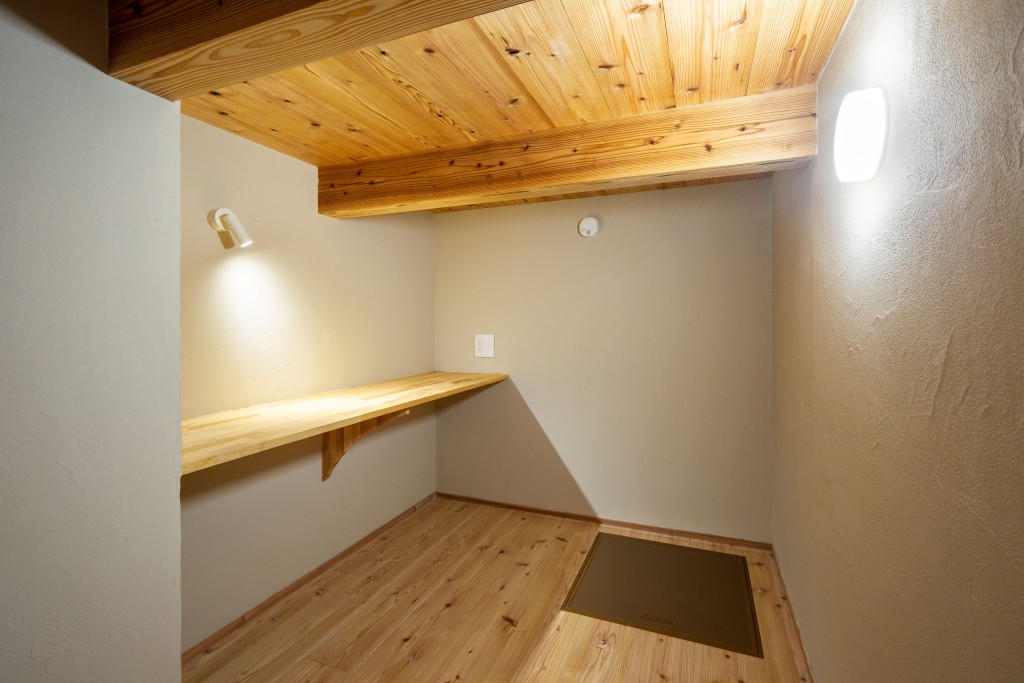 スキップフロアのある家